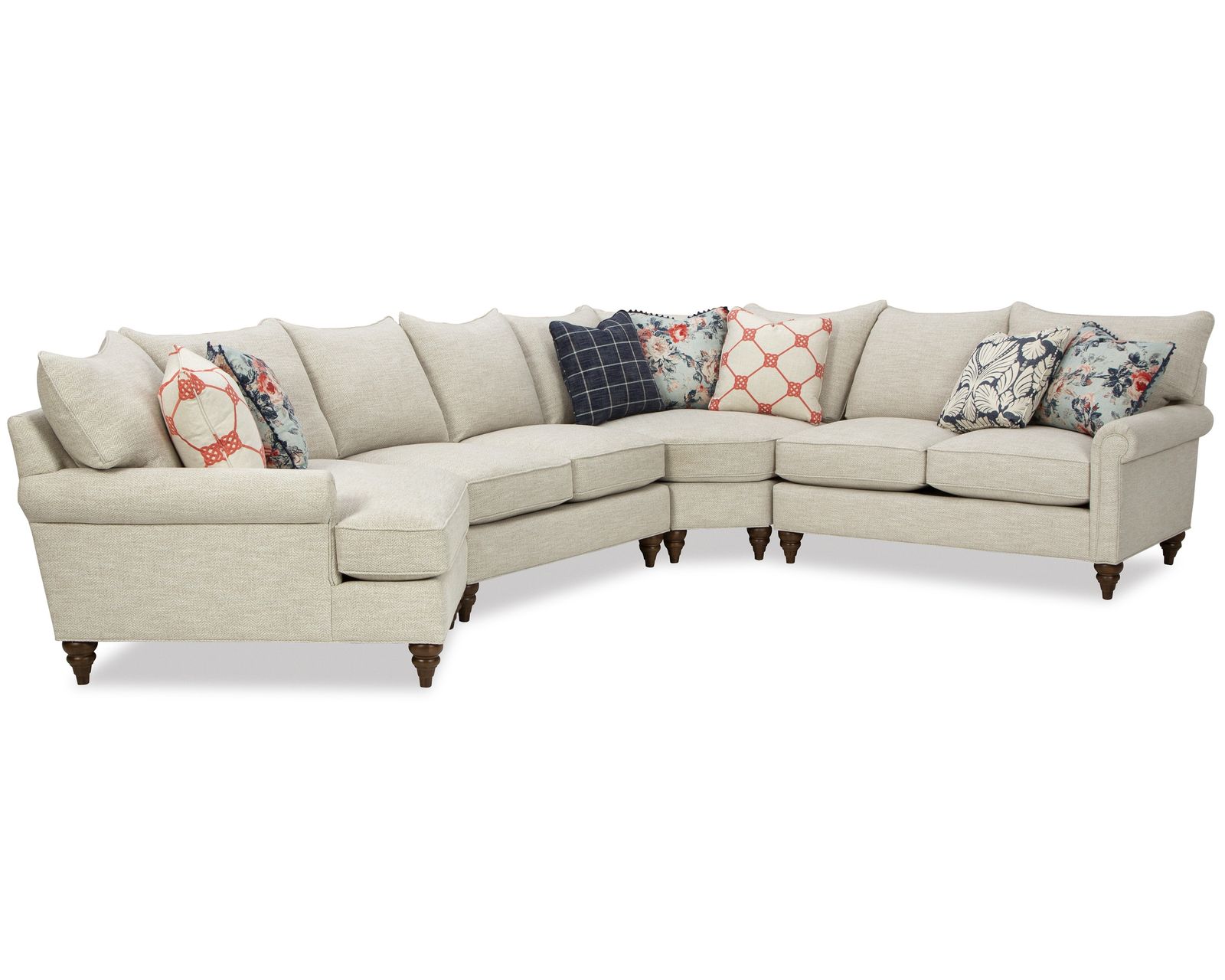 Paula Deen 123 Your Way Sectional (+100 High Performance Fabrics)