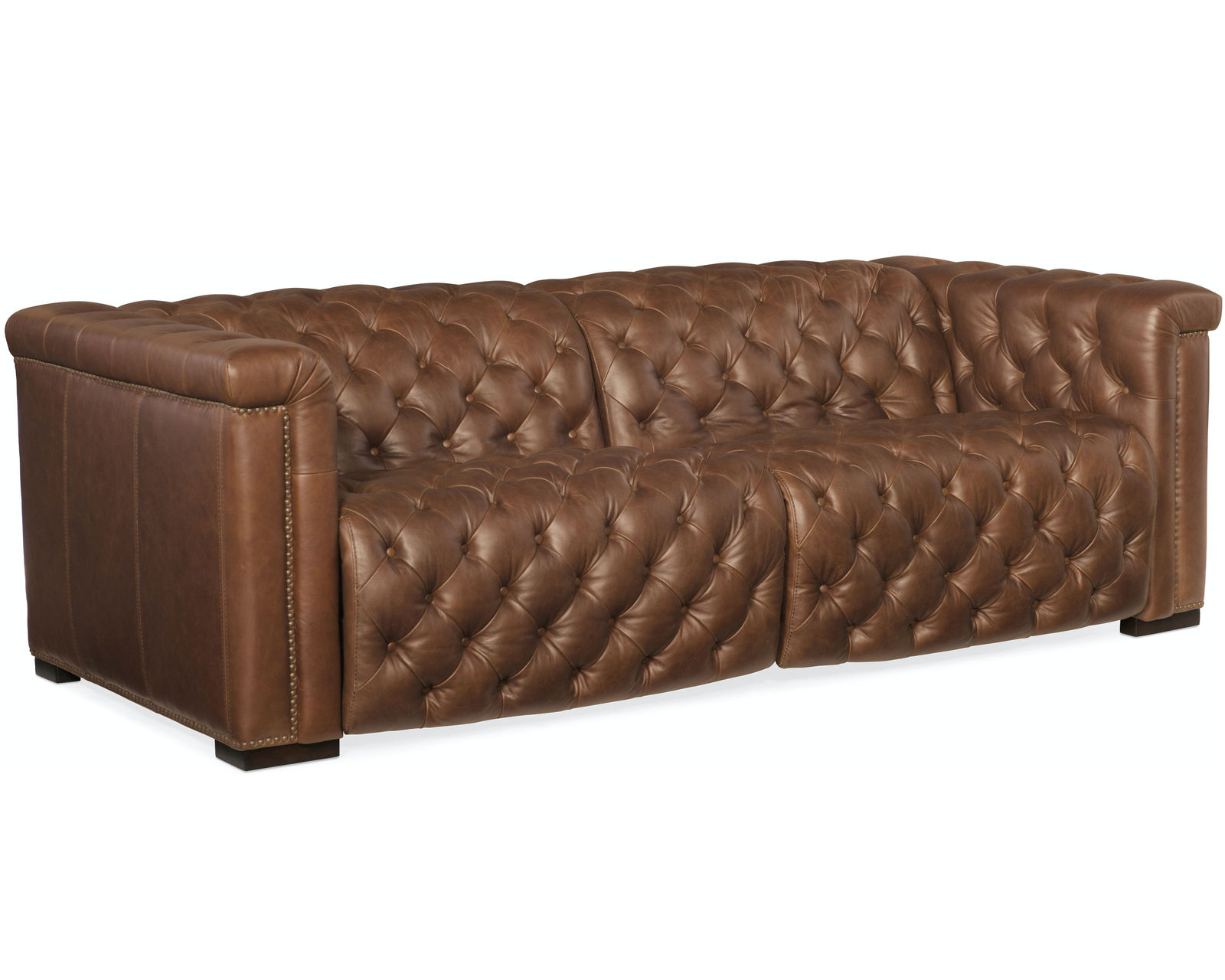 Savion 89" Leather Power Headrest Power Reclining Sofa (Copper) - Savion Leather Power Headrest Power Reclining Sofa (Copper)