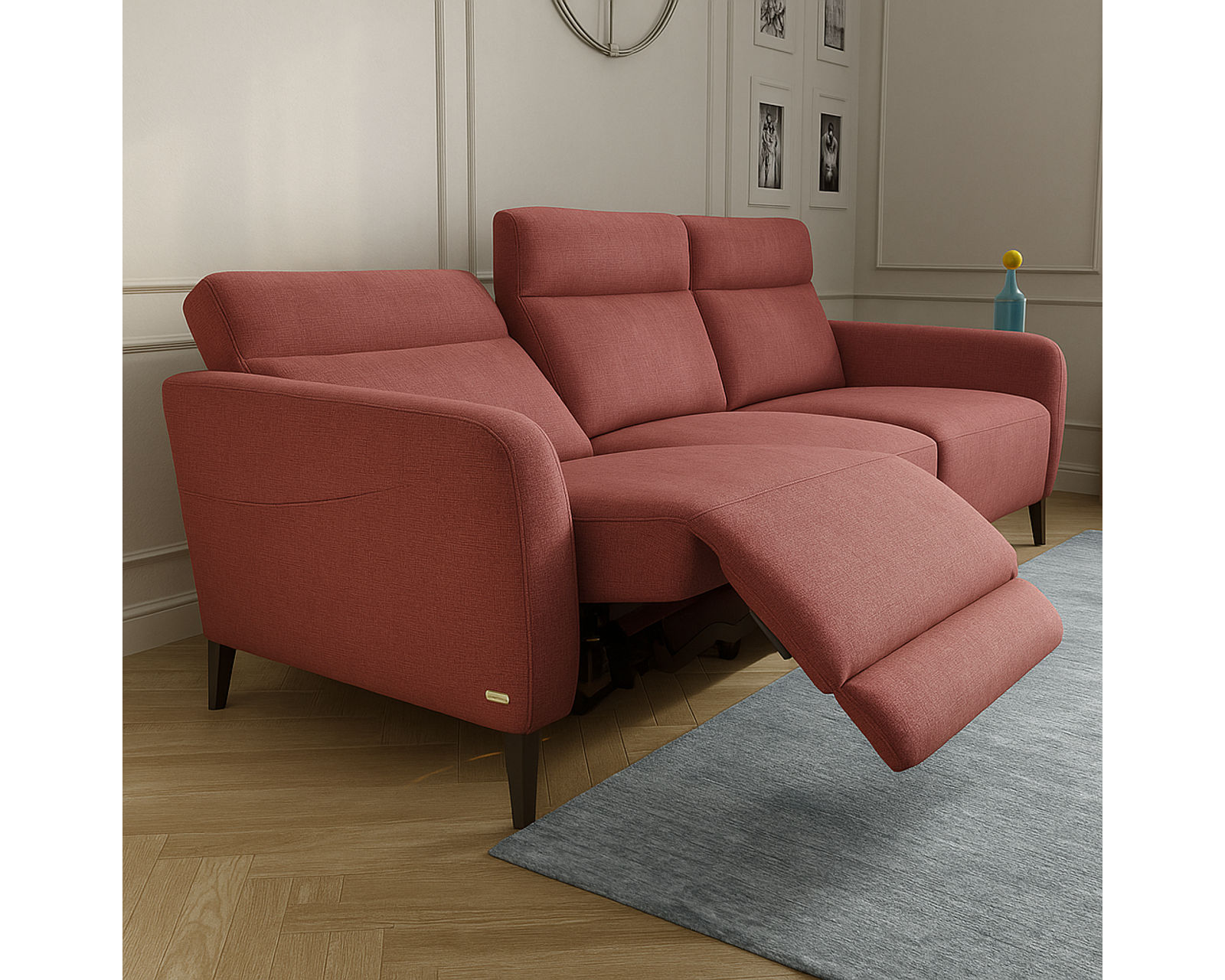 Breeze C326 Power Reclining Sofa 78" (+47 fabrics) - Breeze 78" Power Reclining Sofa