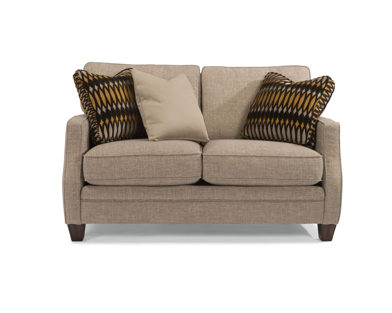 Lennox 7435 Loveseat (100+ fabrics) - Only the highest quality fabrics go on Flexsteel Furniture