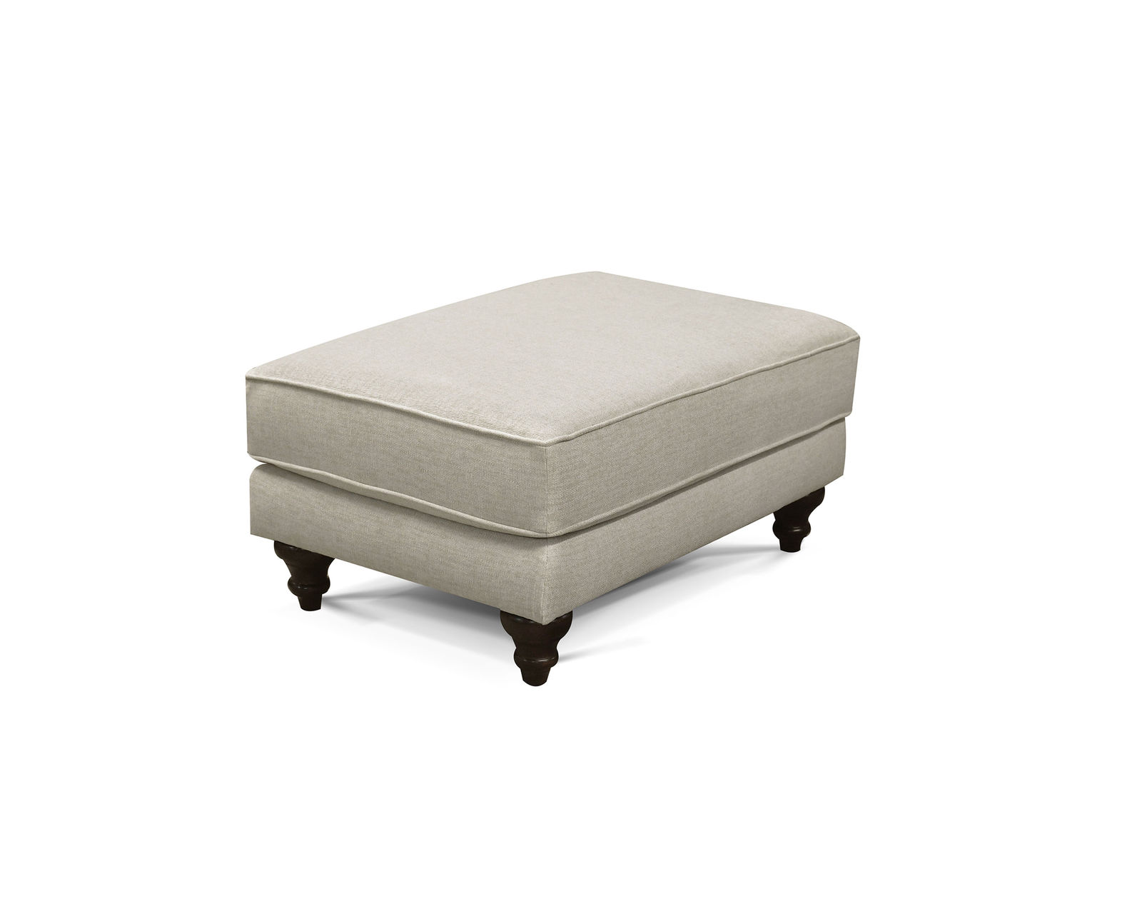 Rosalie 102" Sofa  (+100 Standard and Performance Fabrics) - 	Rosalie 25" x 35" Ottoman
