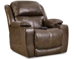 Orion Home Theater Triple Power Recliner Chocolate (In stock)
