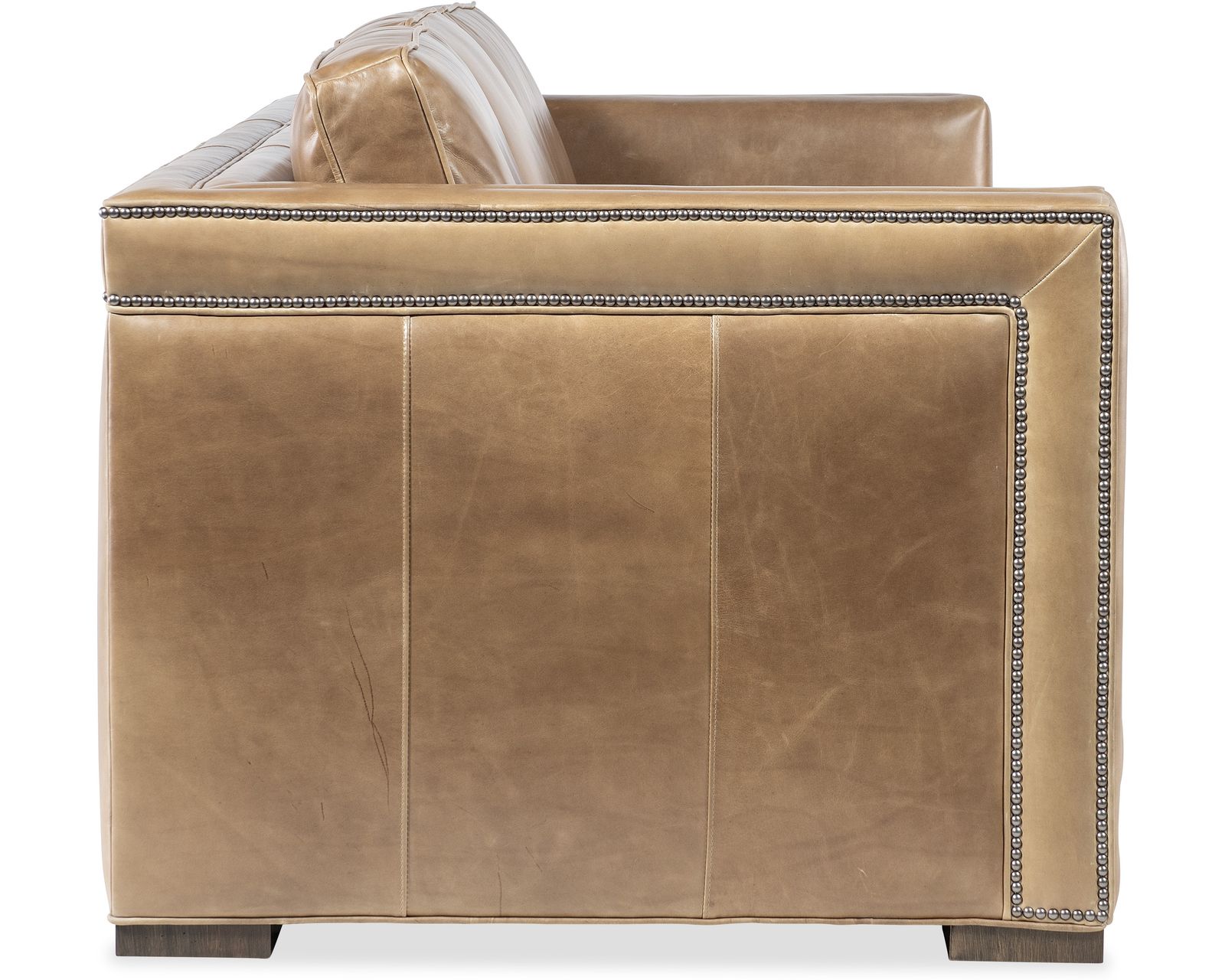 Bradington Young Ellary 663 Sofa (12 leathers) 8-Way Hand Tie - Ellary Stationary Sofa 8-Way Hand Tie
