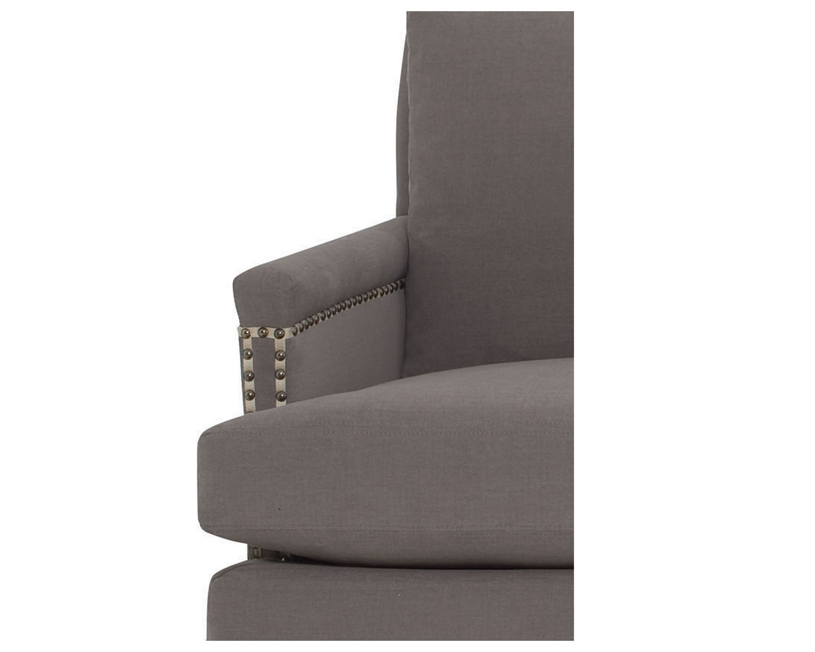 Clara 81" Nail Head Sofa (+75 fabrics)