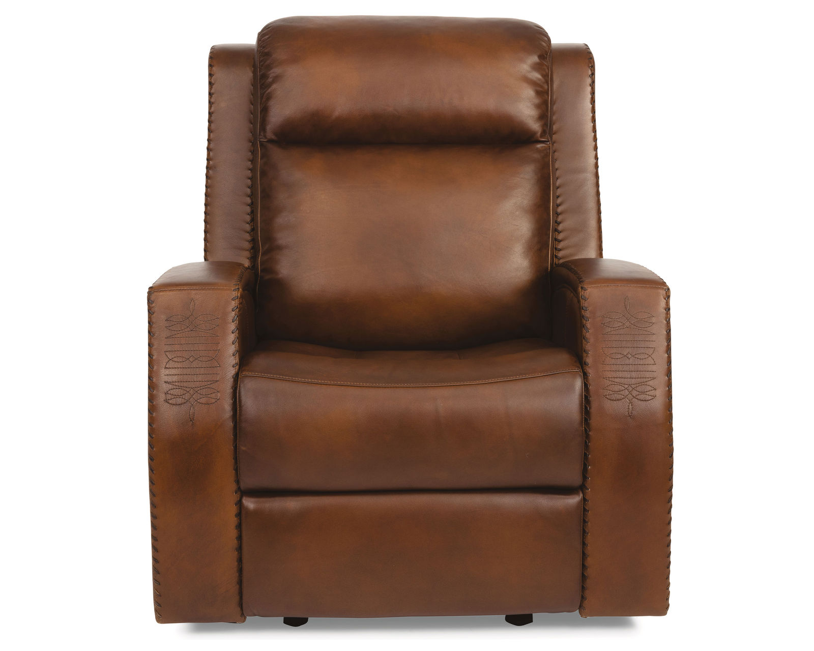 Mustang Power Reclining Loveseat with Console and Power Headrests (in stock)