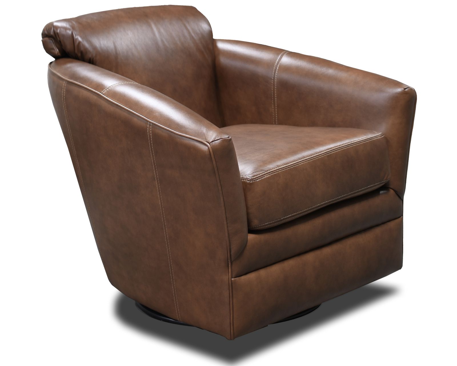 Lyra L100 Leather Swivel Glider 29 Top-Grain Leather Choices