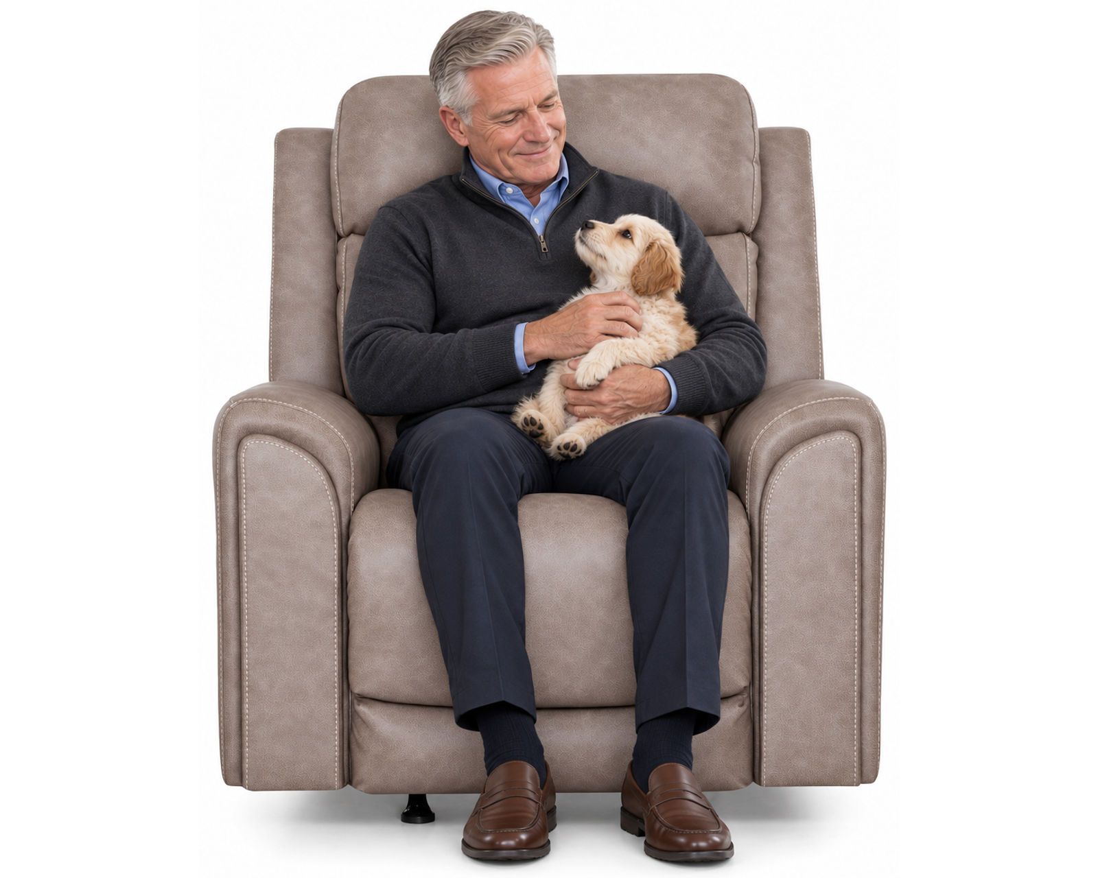 Argent 4730 Power Headrest Rocker Recliner with Neori Air Massage (Deep-Tissue Air Massage. Total Relaxation) 3 colors - Built for Motion. Designed for Life.