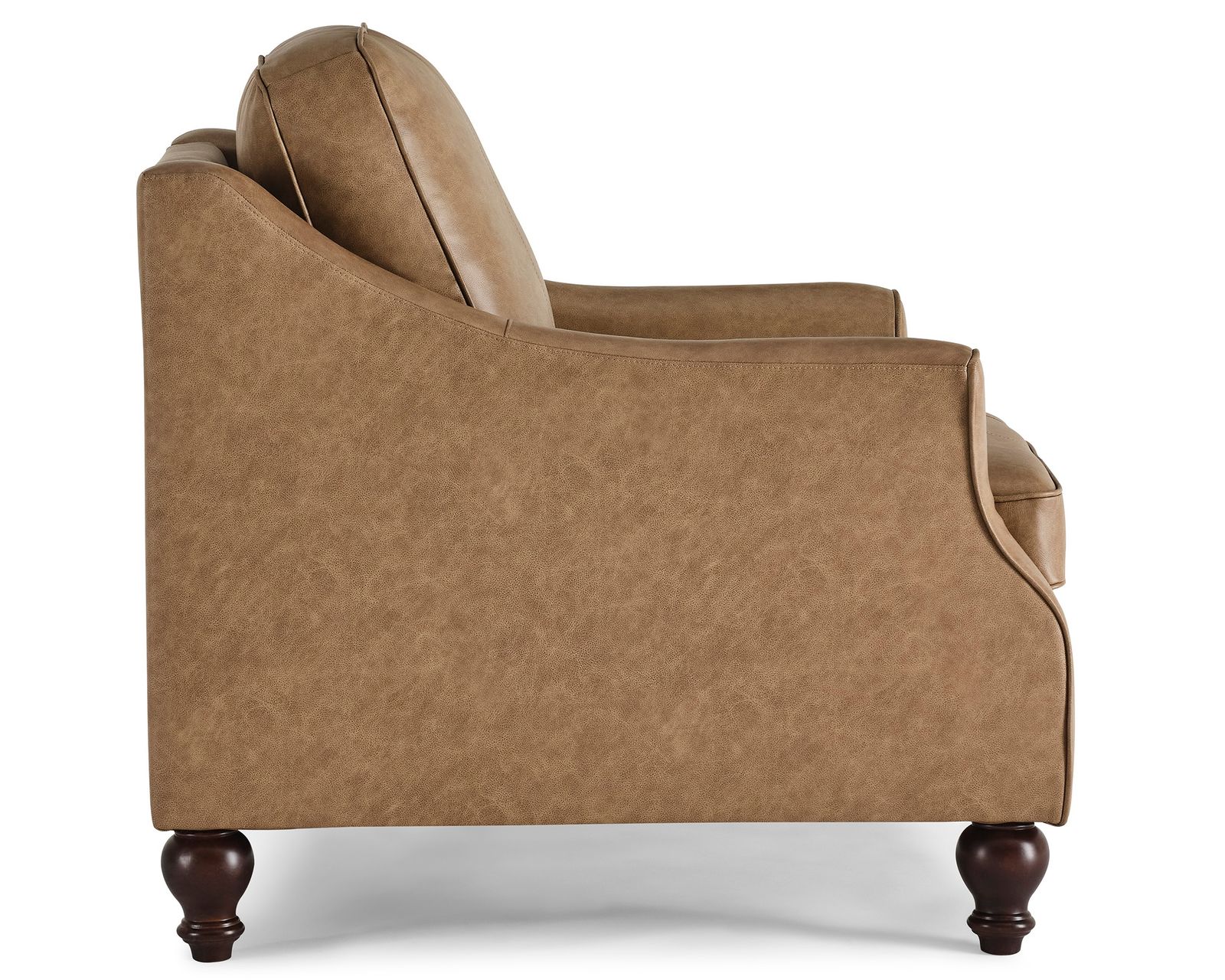 Adeline 84" Incliner Leather Sofa (+40 leathers) - Adeline Leather Incliner Chair
