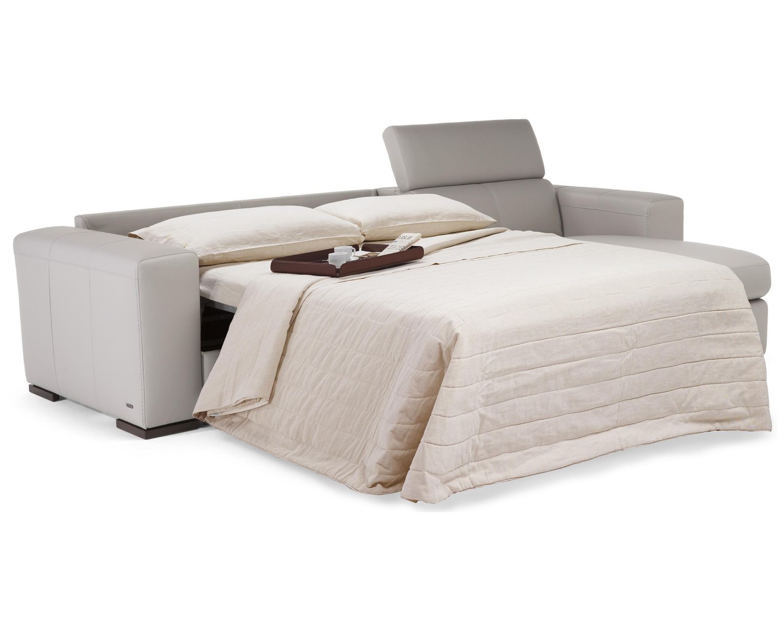 Piacevole C161 Sleeper Sectional (+40 fabrics) - Layout A: Two Piece Full Size Sleeper Sectional 118" x 64