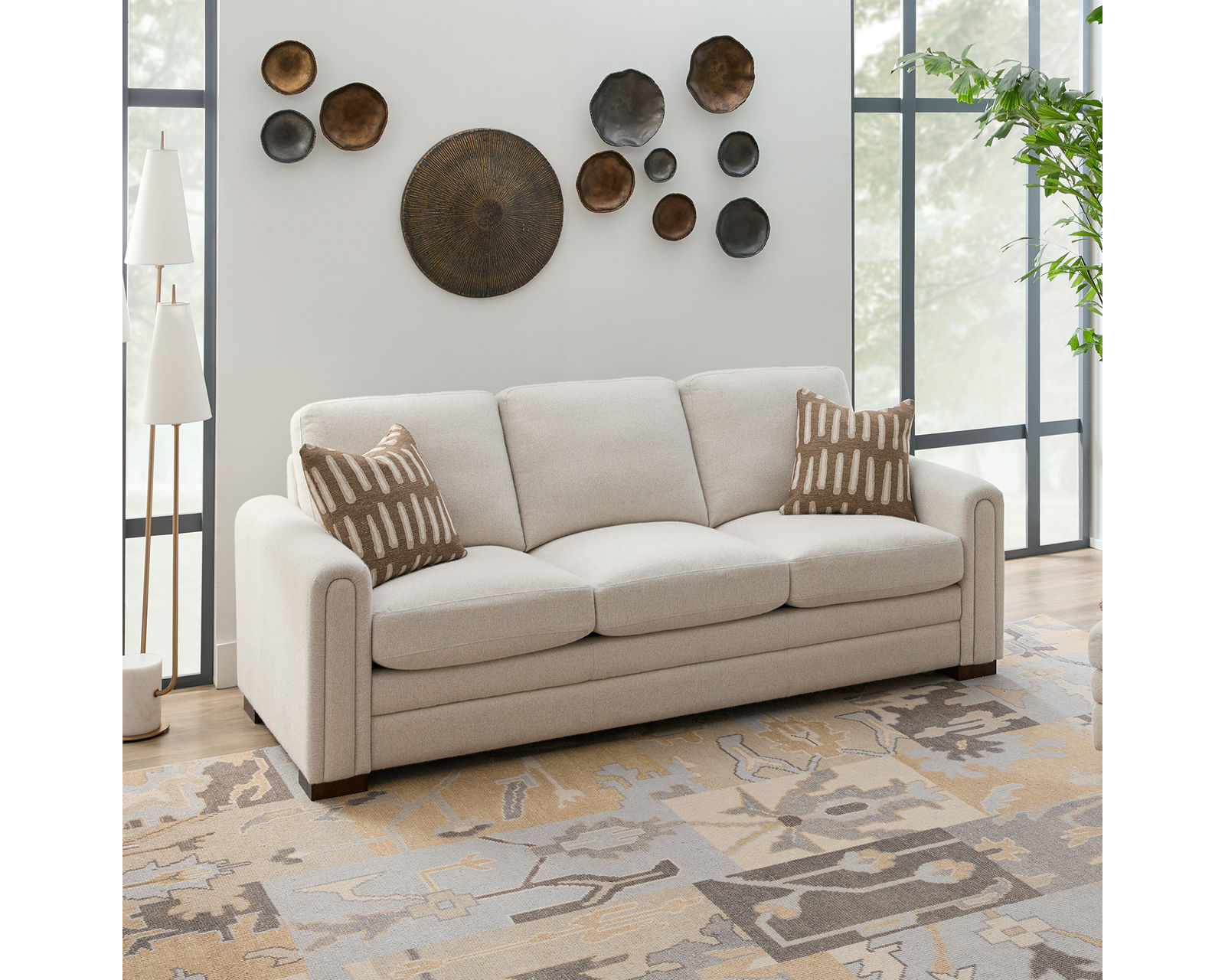 Rudy 5565 Sofa 93" (+90 fabrics) - Rudy 93" Sofa