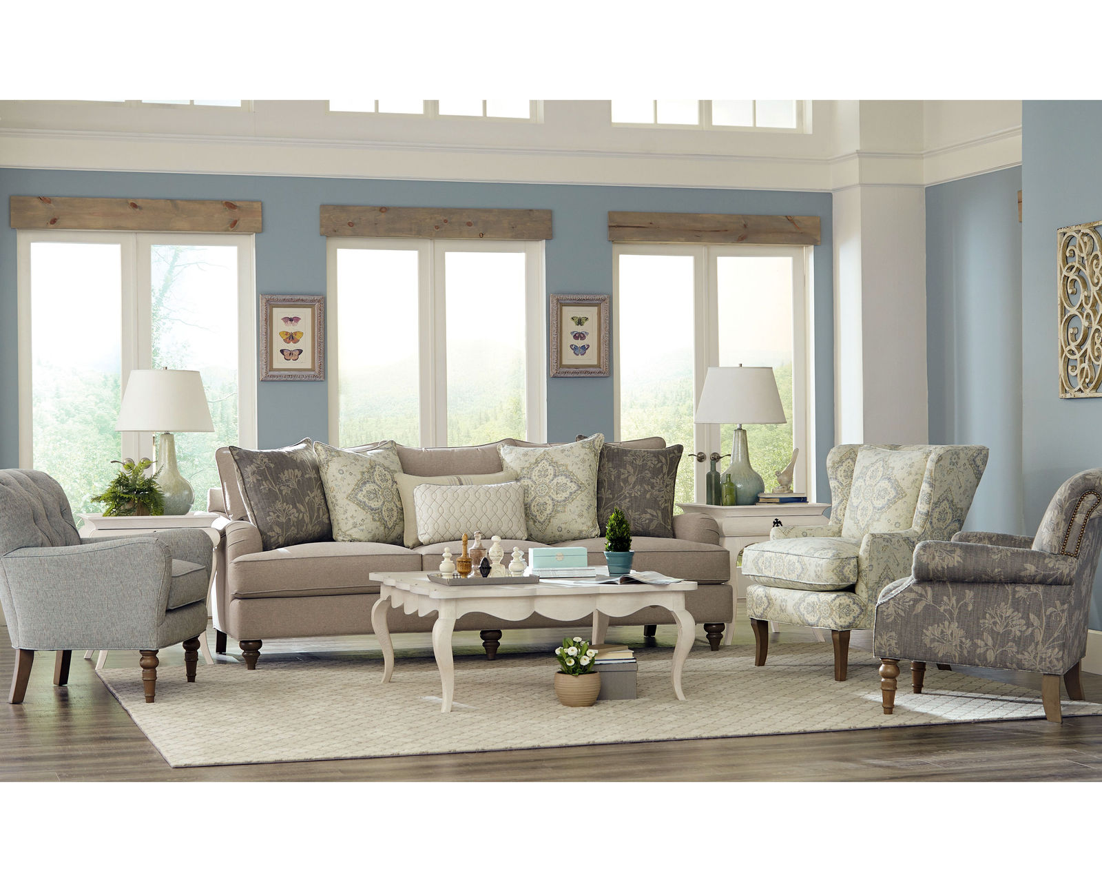 Piedmont 88" or 98" Sofa (Performance fabrics) P773654BD - Buy the sofa or enjoy the entire room