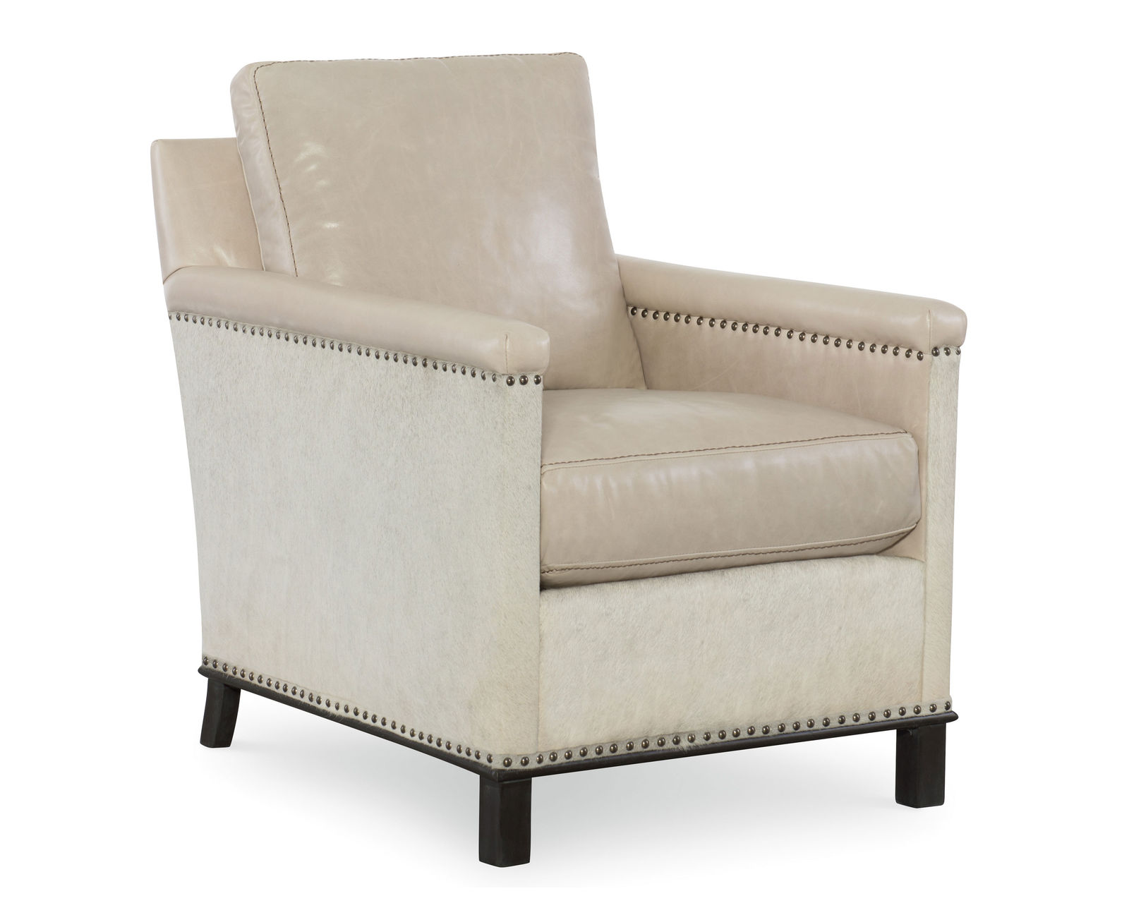 Gotham Leather Nail Head Chair (+45 leathers) - Gotham Leather Chair