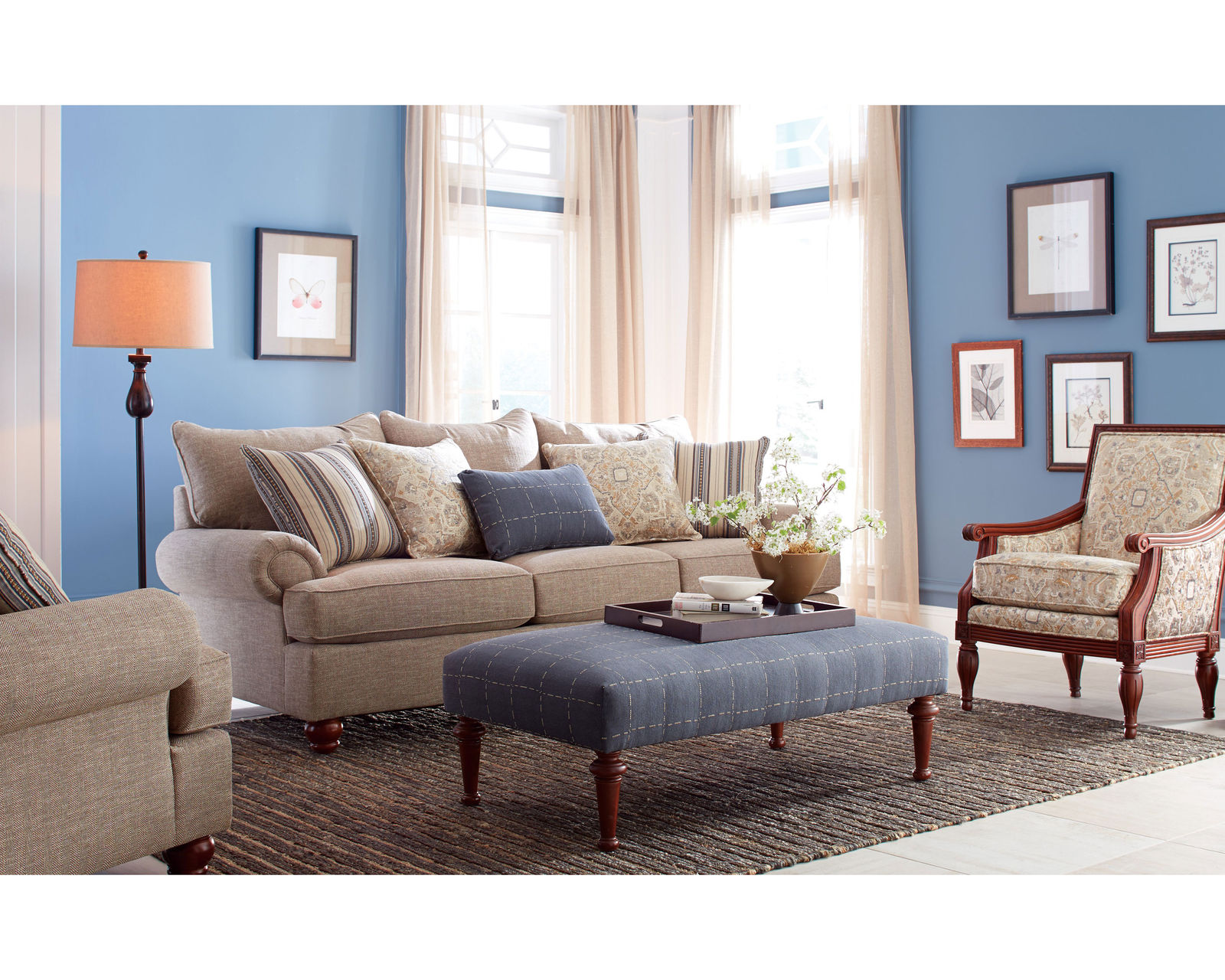 Arlington 88" or 100" Sofa (Performance fabrics) 7970 - Buy the sofa or enjoy the entire room