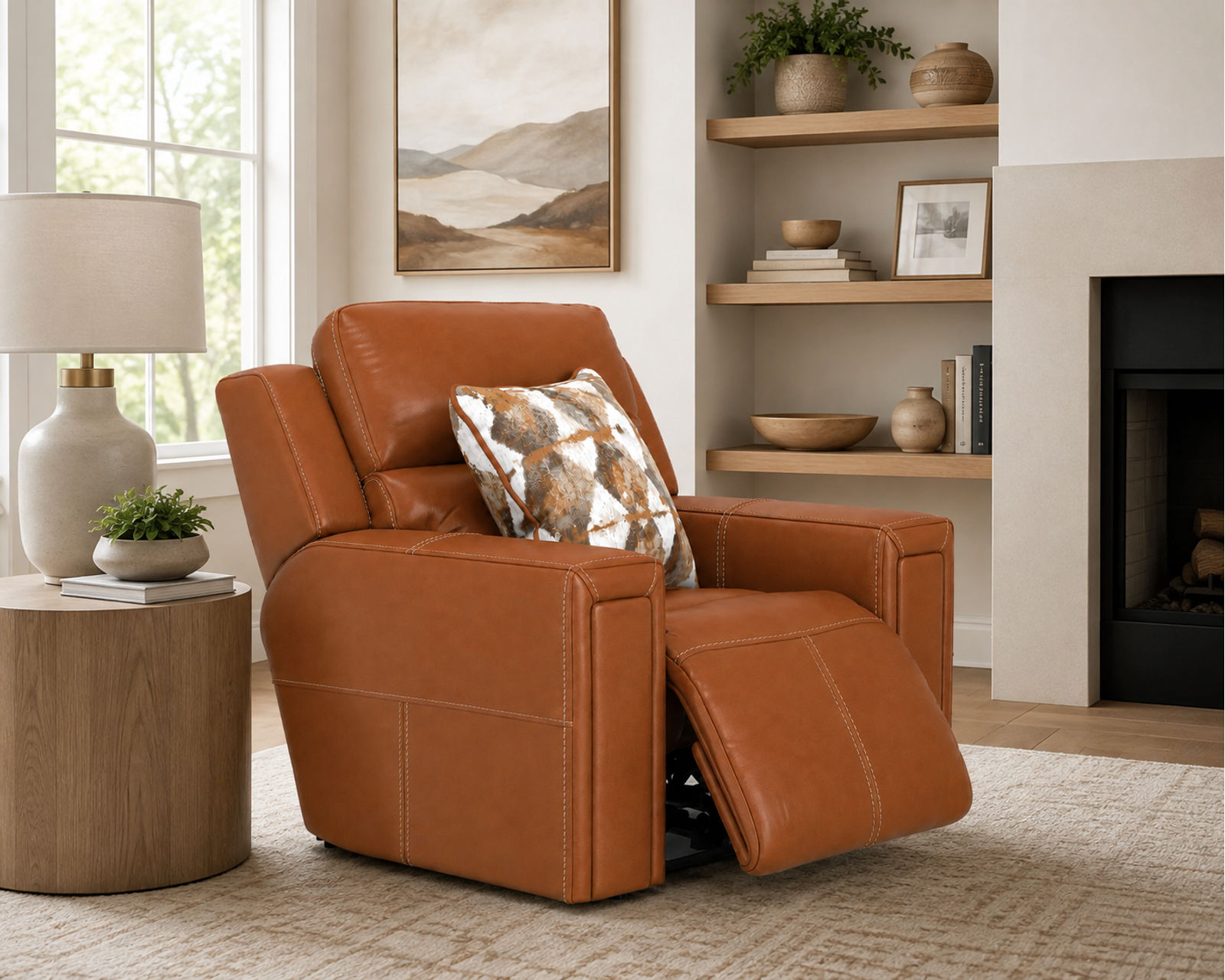 Arezzo 87" Zero Gravity Power Headrest Power Reclining Leather Sofa (2 colors) - Comfort Built for the Whole Family.