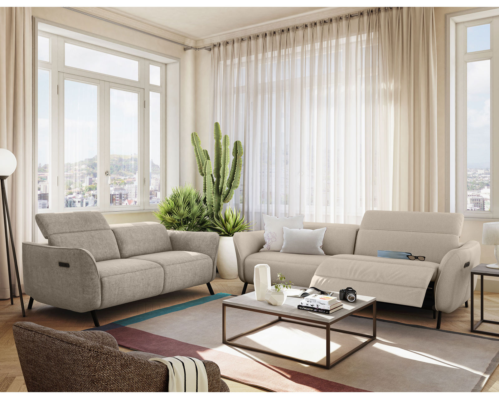 Lima C267 Power Reclining Sofa (88") +40 fabrics