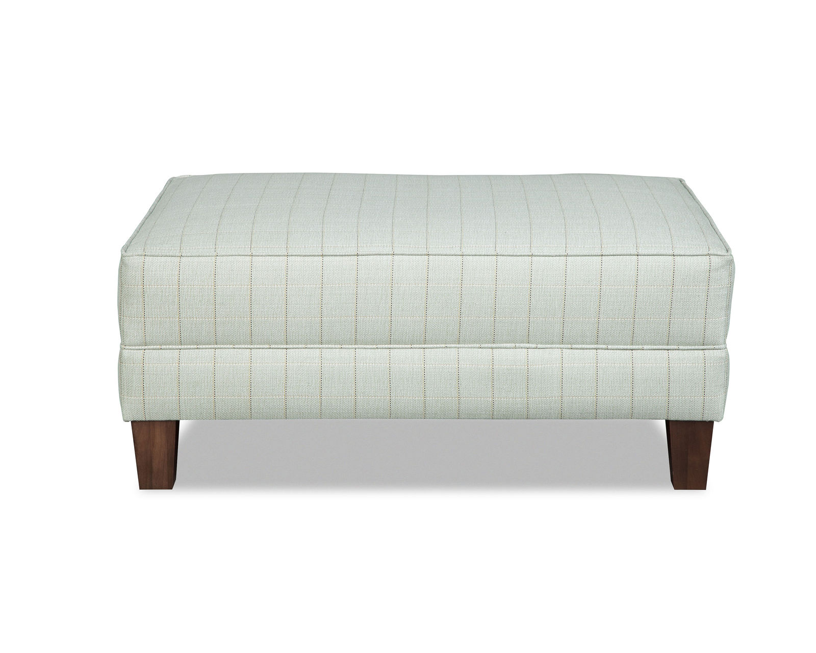 M9 Rectangular Ottoman (2 Sizes) 100+ Performance fabrics - Shown with tapered leg