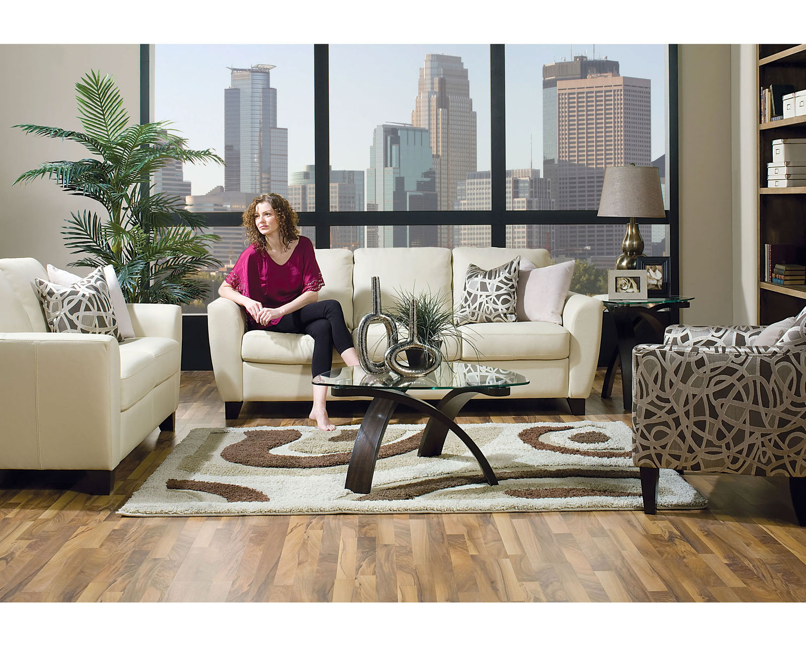 Marymount 77332 Sofa (83") +100 leathers - Buy the sofa or enjoy the entire room