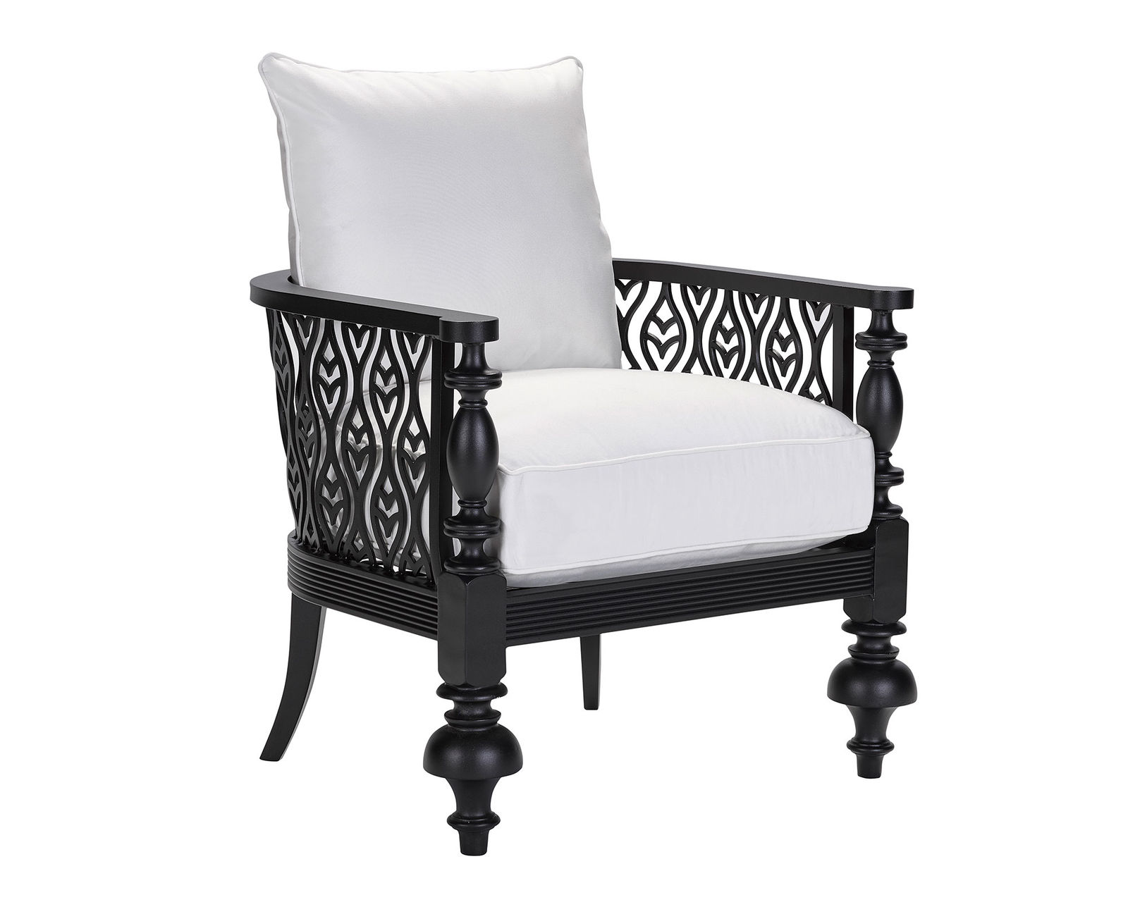 Hemingway Islands Sofa Collection (Made to order fabrics) - Hemingway Plantation Accent Chair