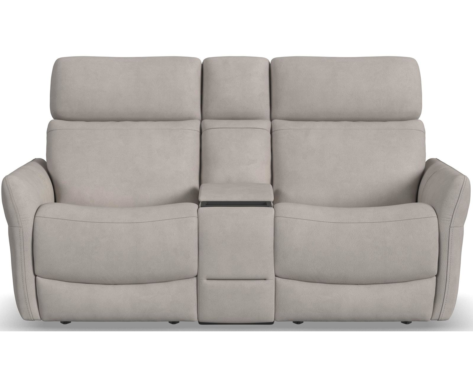 Artemis 1823 Triple Power Reclining Sofa with Heat and Massage 886-01 (85") two colors (in stock) - Artemis Triple Power Reclining Console Loveseat with Heat and Massage