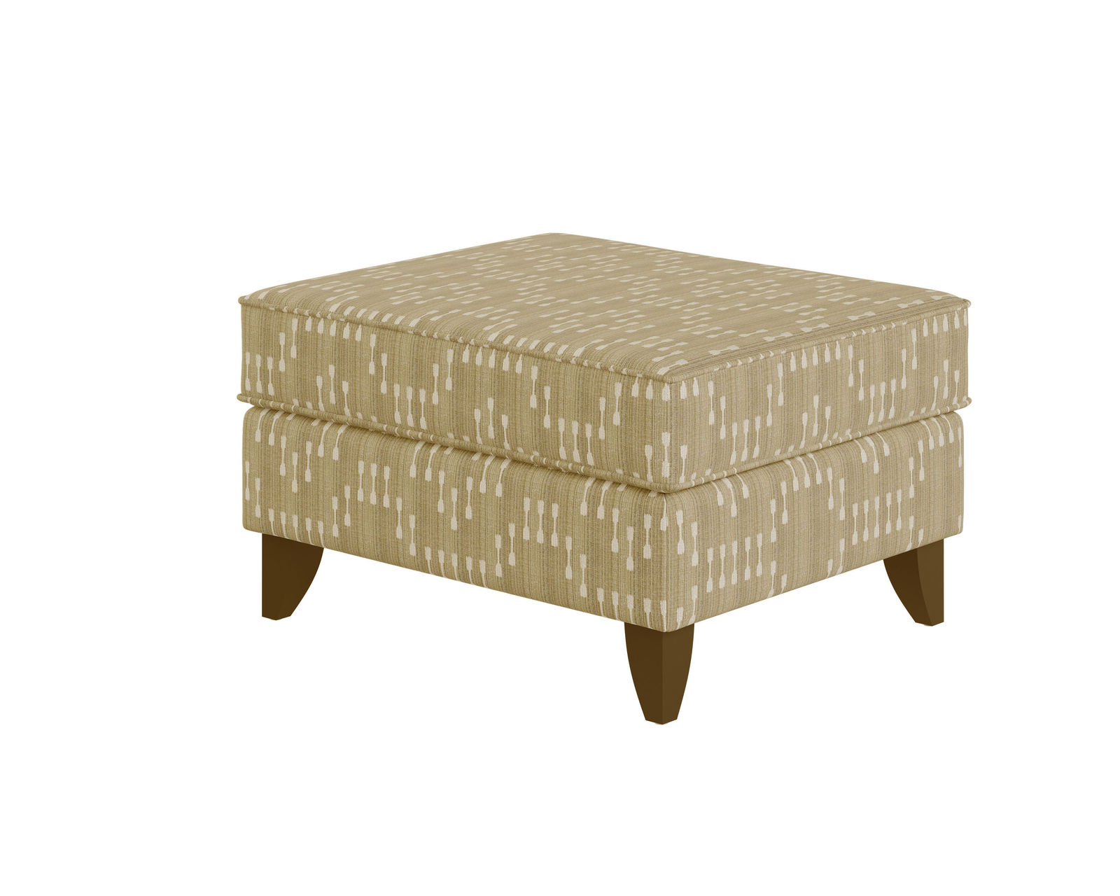 Charlotte Parchment 90" Sofa (Includes Pillows) - Purnmia Burlap Ottoman