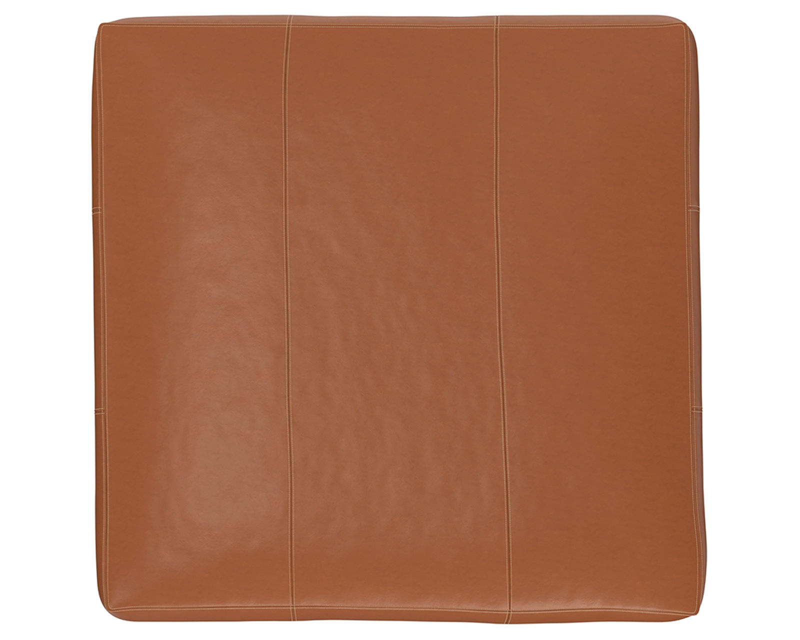 Minori Modular Leather Sectional (2 colors) includes pillows - Minori 46" Square Cocktail Ottoman