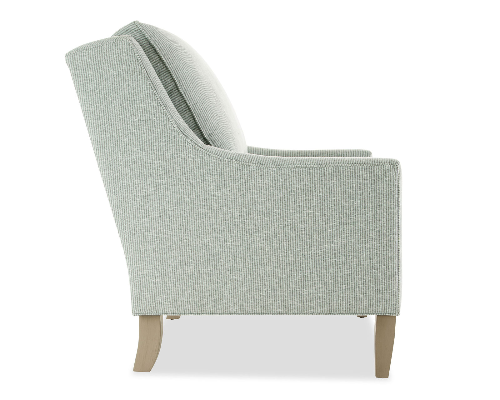 Sumter Accent Chair (+100 Performance fabrics) P080810BD - Customize the leg wood finish in 10 different colors