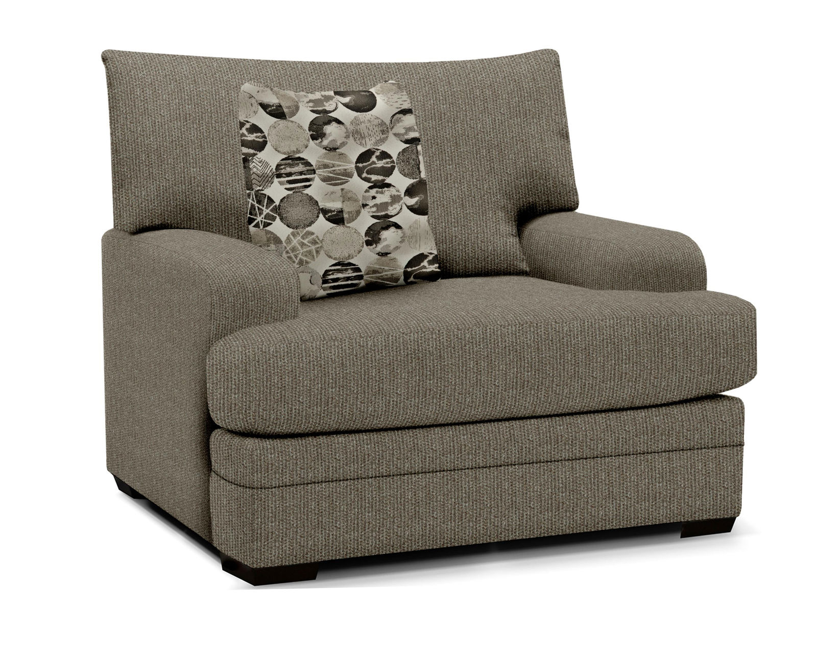 Luca 89" Sofa Chaise  (+101 Standard and Performance Fabrics) - Luca 2C00-04 Chair and a Half