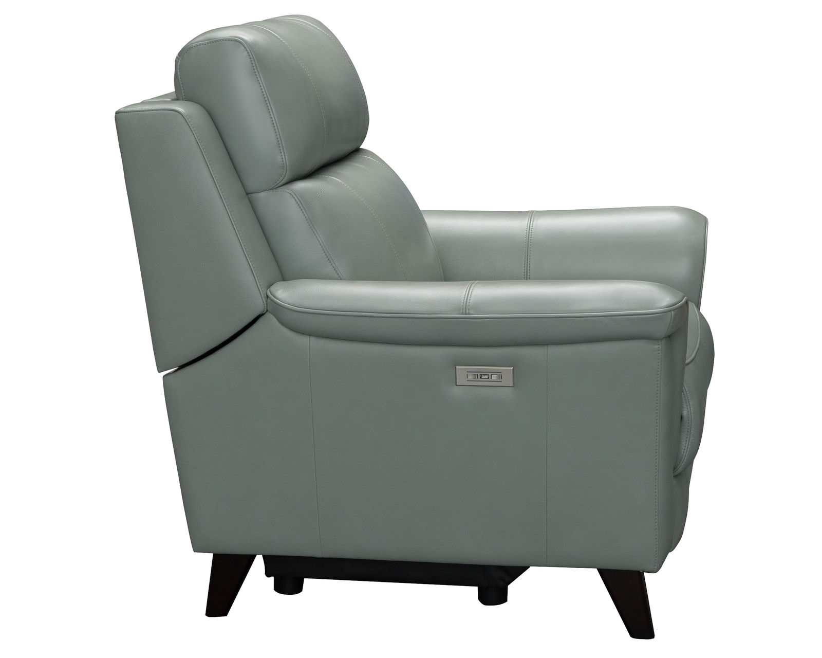 Kester Leather Power Headrest Power Recliner (Mint) In stock - All leather everywhere your body touches