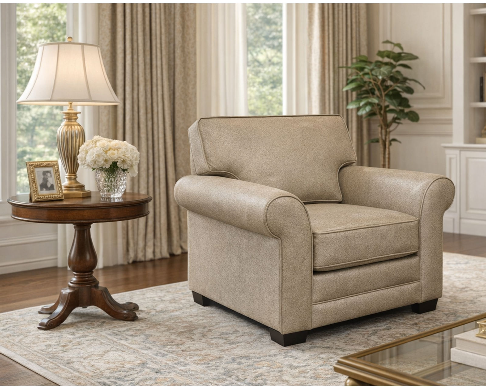 Brantley 80" or 90" Sofa  (+100 Standard and Performance Fabrics) - Custom Comfort. Lasting Quality.