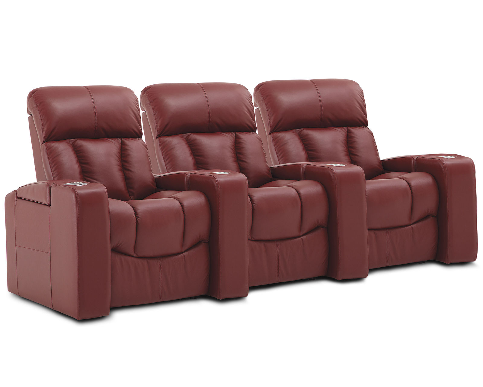 Paragon 41417 Power Reclining Home Theater Sectional (+200 colors) - Layout D: Three Piece Home Theater Sectional Straight 100" Wide
