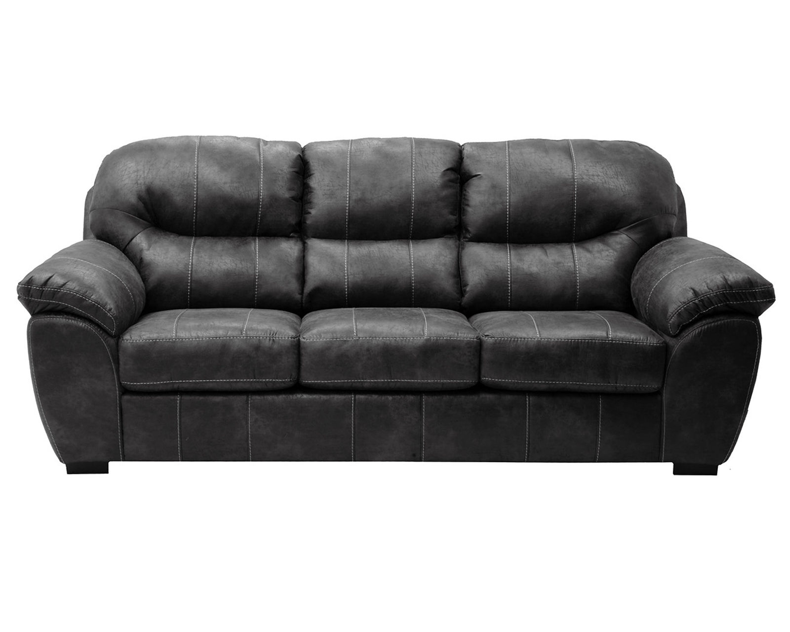 Grant 4453 Faux Leather Fabric 96" Sofa  - 2 colors