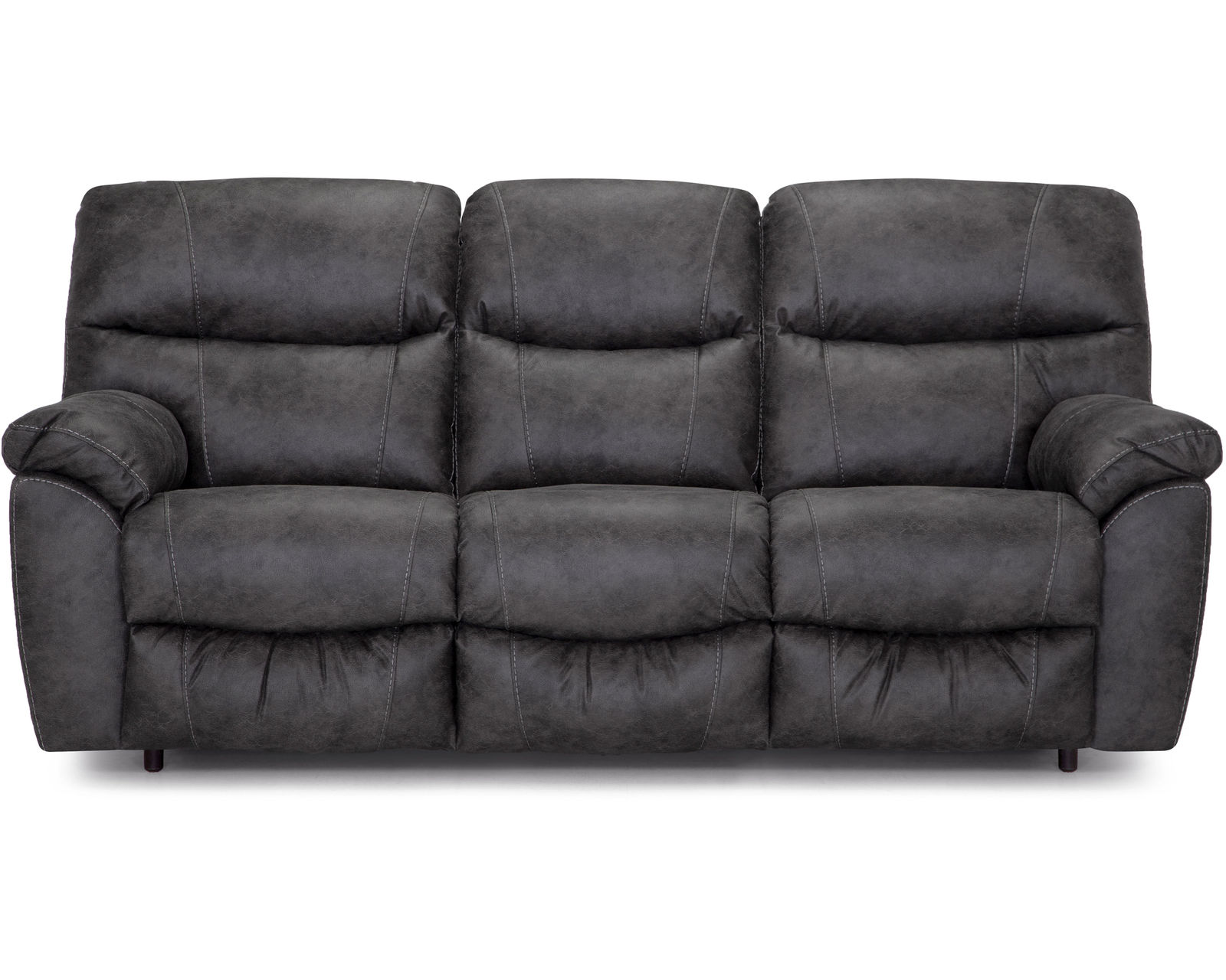 Cabot 707 Reclining Sofa (87") leather like fabric - Take an Extra 25% Off this Reclining Sofa in  Color Charcoal