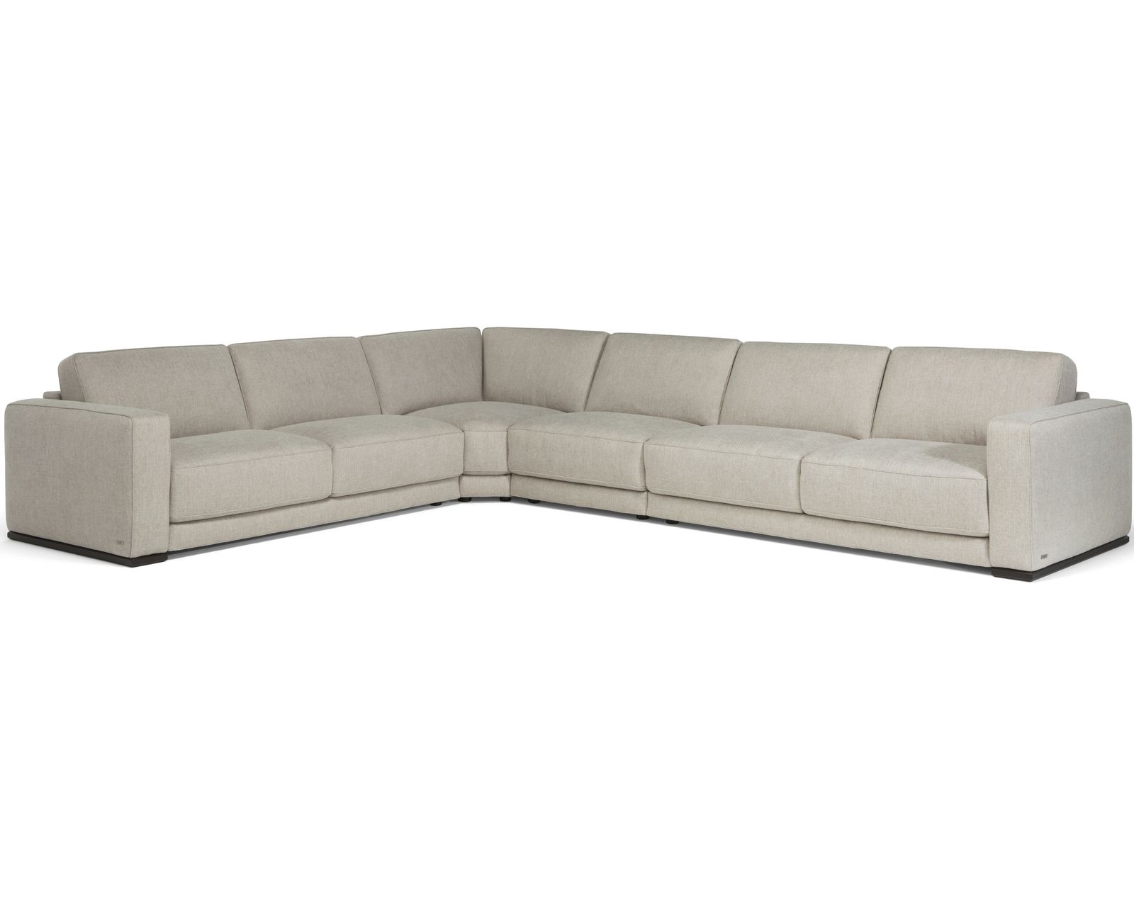 Boston C259 Stationary Sectional (+50 fabrics) - Layout J: Four Piece Sectional 123" x 157"