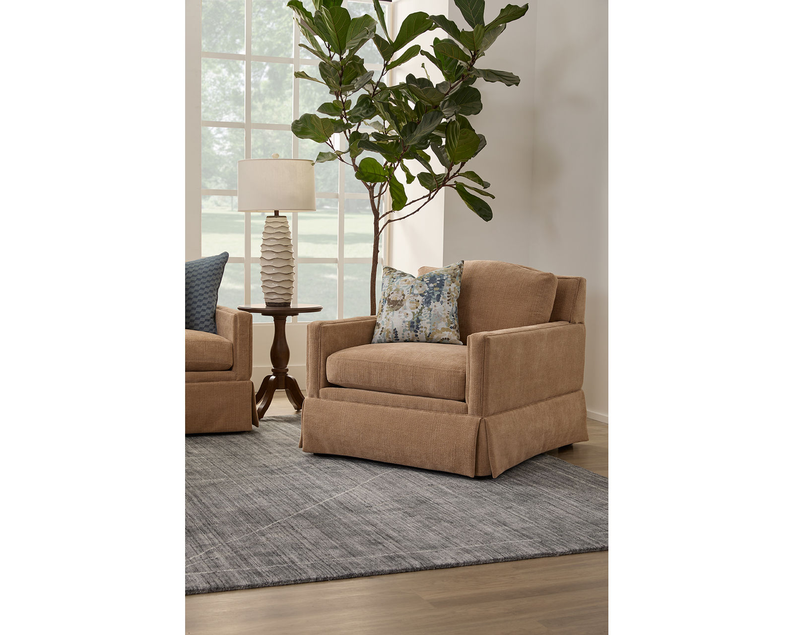 Lottie 7561 Accent Chair (+90 fabrics) - Lottie 7561 Accent Chair