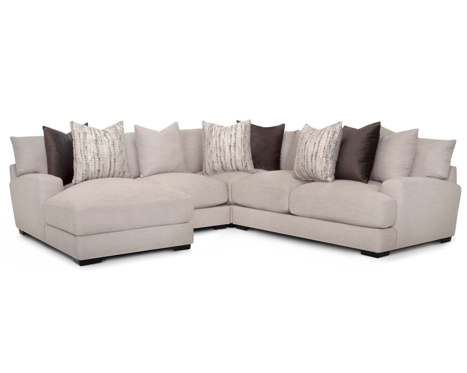 Hannigan 808 Modular Sectional (Designer Style. Sink-In Comfort. Made for the Way You Live.) - High-End Style. Down-to-Earth Prices.