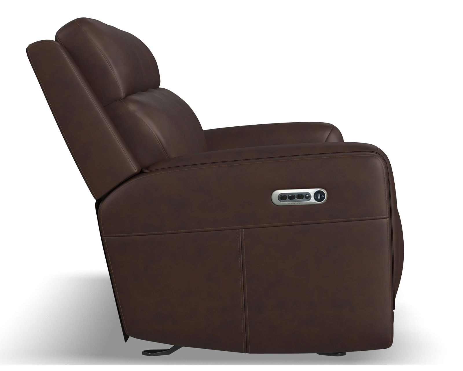 Alister 82" Leather Power Gliding Sofa with Power Headrests & Lumbar (+3 colors) in stock