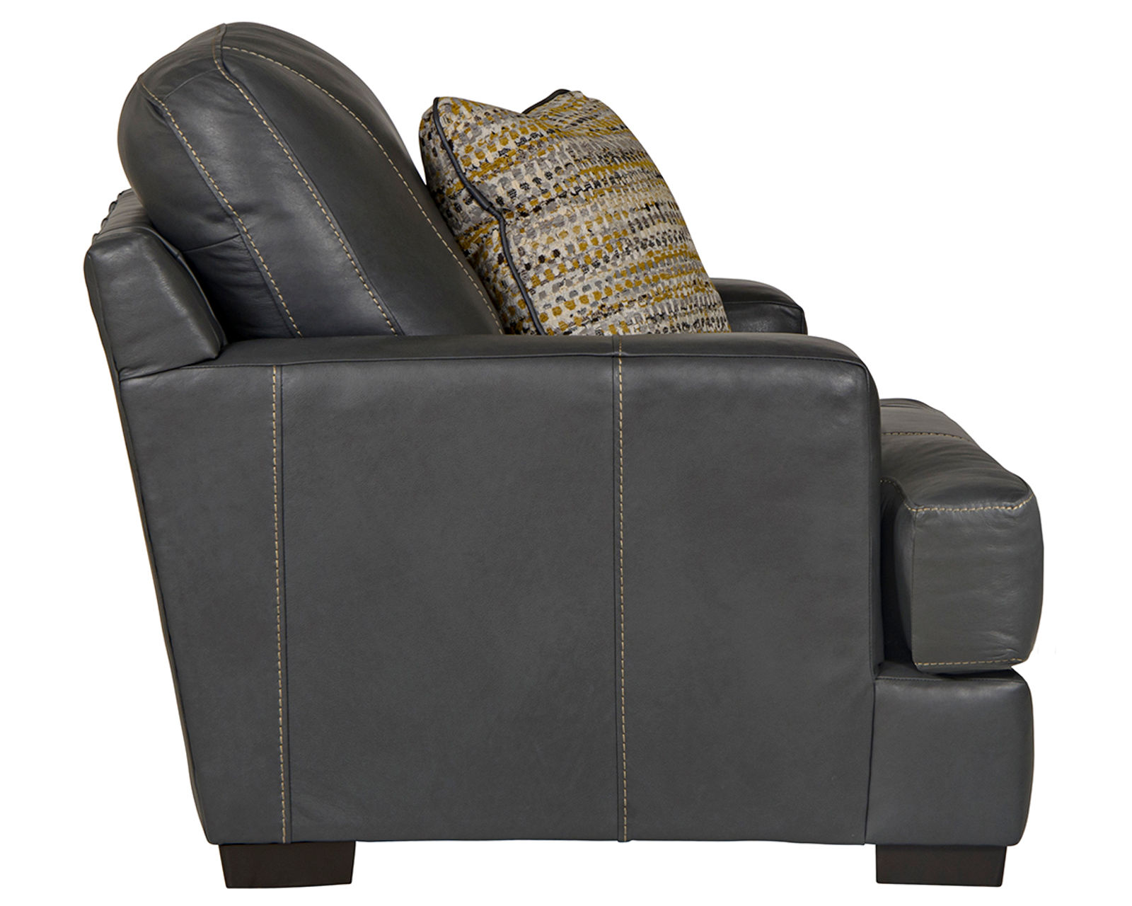 Marco 92" Top Grain Leather Sofa 2 colors (in stock) includes pillows