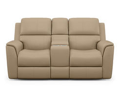 Henry Power Reclining Loveseat with Console and Power Headrests and Lumbar (946-80)Zero Gravity - In stock