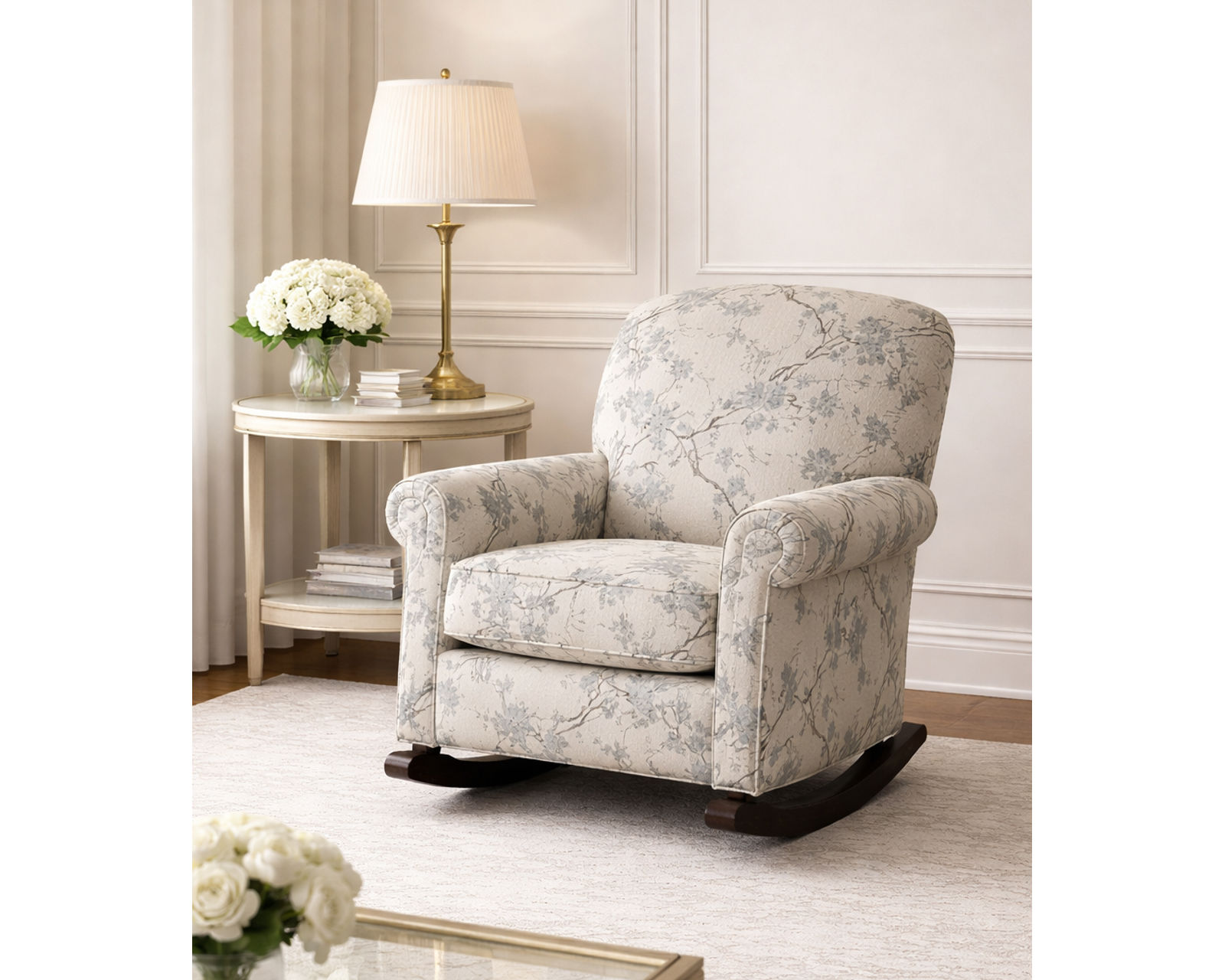 Eliza 79" Sofa  (+101 Standard and Performance Fabrics) - Eliza 630-98 Rocking Chair