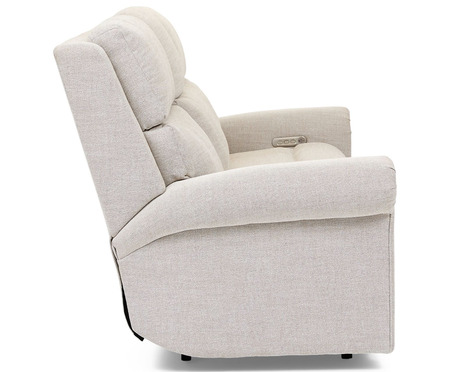 Bernard Triple Power Zero Gravity Reclining Sofa with Dropdown Table (+100 fabrics) - Bernard Triple Power Reclining Sofa