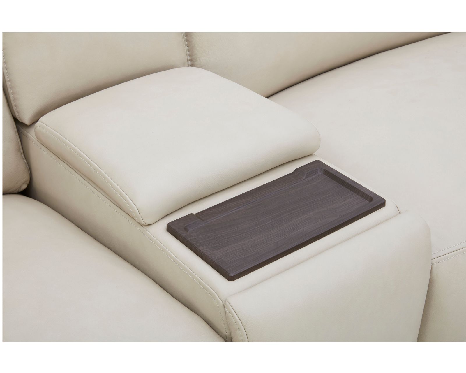 Sola 1646 Triple Power Reclining Sectional with Heat & Massage - Wide Seats (2 colors) in stock - Wireless Charging