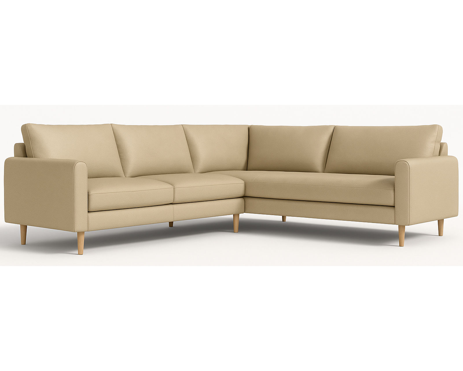 Lexi 77694 Sectional (+100 leathers) - Layout F: Two Piece Sectional 101" x 102"