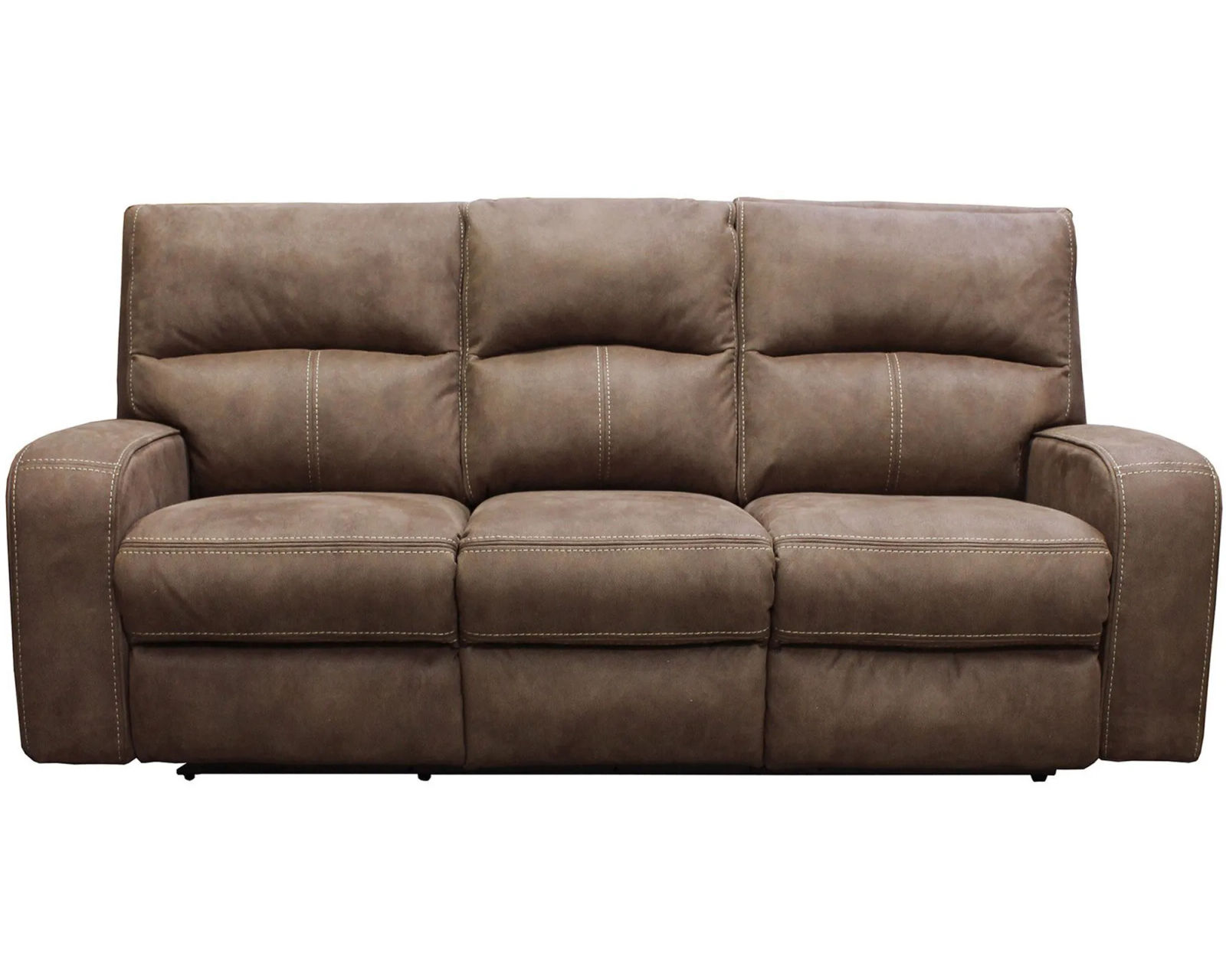 Polaris Power Recliner w/ Power Headrest Kahlua (In stock - Fast shipping) - Polaris Power Headrest Power Reclining Sofa