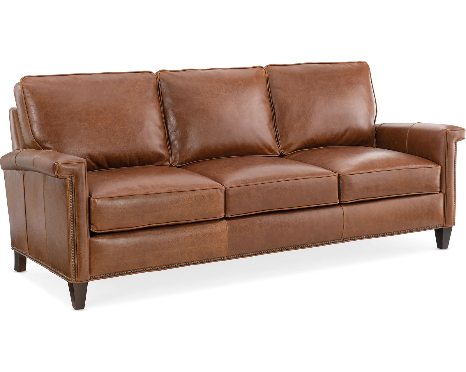 Bradington Young Mallory 774 Sofa (12 leathers) 8-Way Hand Tied