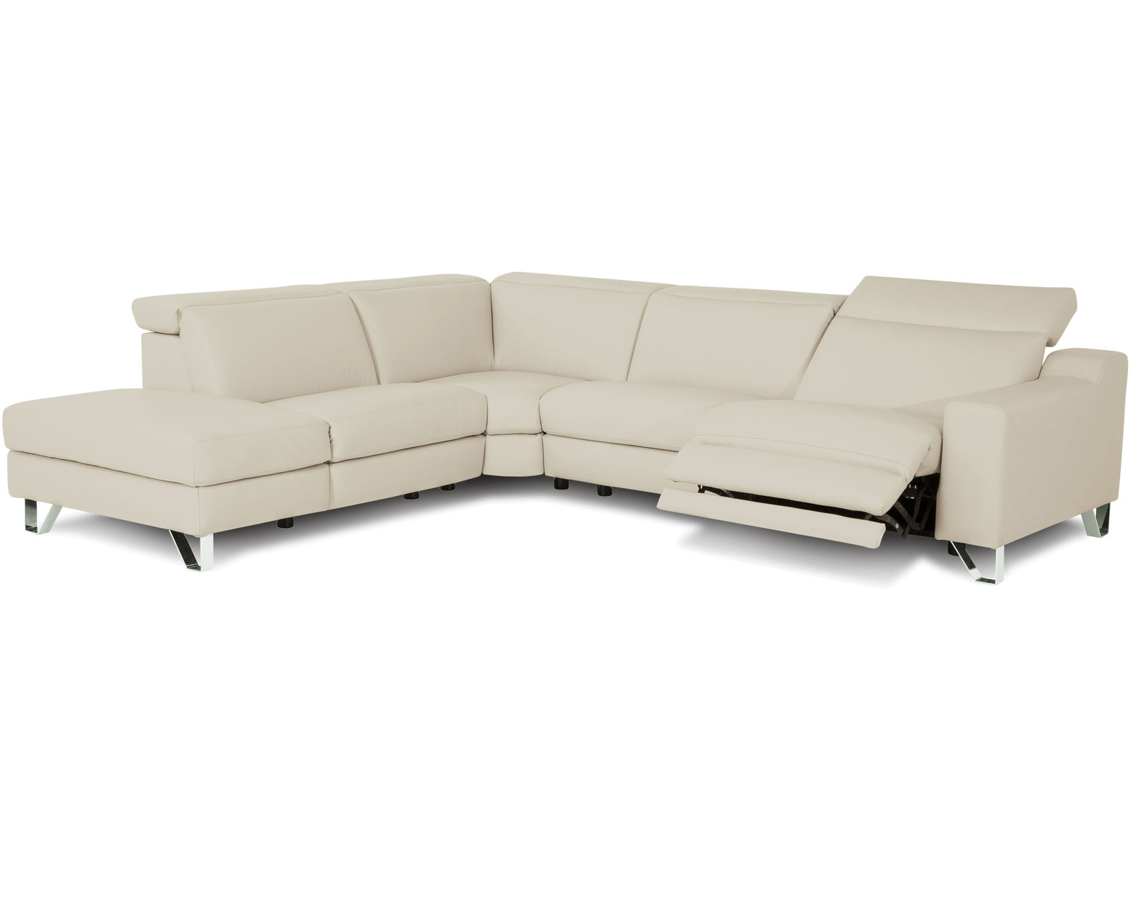 Tabor 44003 Power Headrest Power Reclining Sectional (+100 leathers)