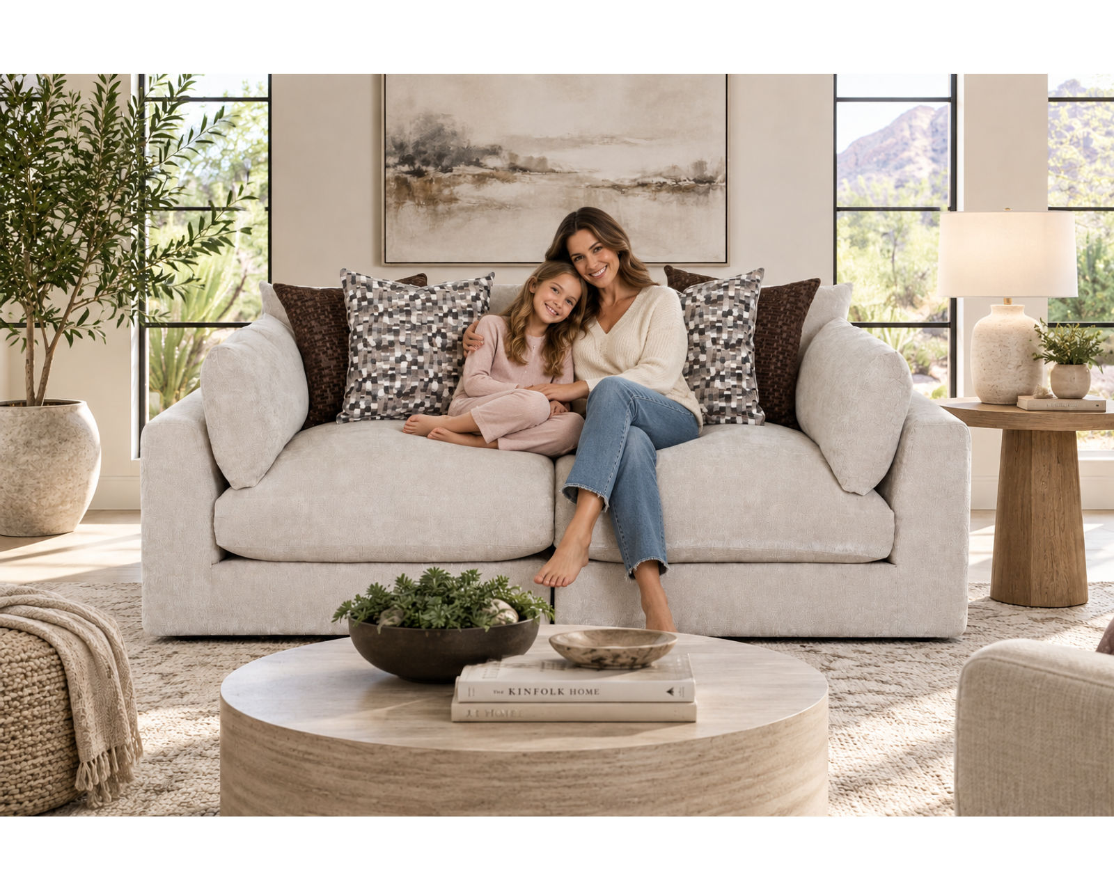 Pollock 965 EXTRA-Deep Seating Sofa (Go Beyond Deep. Discover Dreamscape) - Dream Bigger. Lounge Deeper.