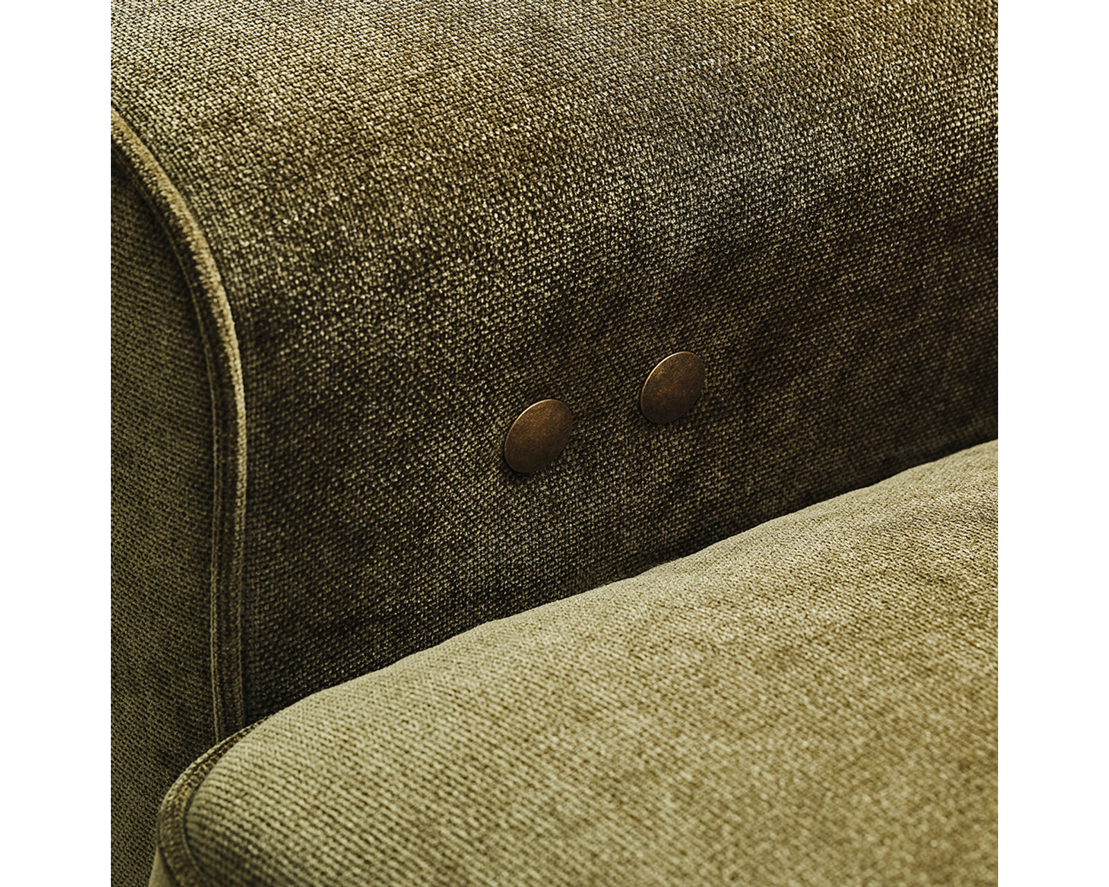 Weston 88" Power Incliner Sofa (+100 fabrics) 3 wood finishes - Power Recline Button Located Inside the Arm