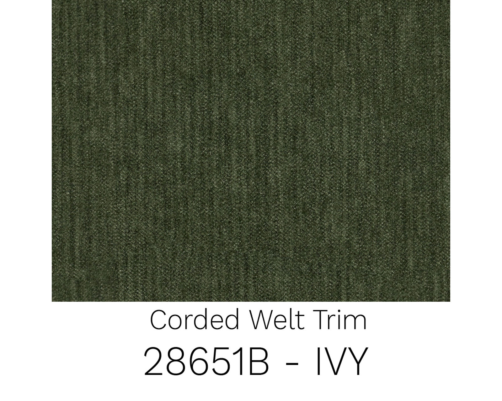 Erin & Ben Kress Chaise Lounge (+50 fabrics) - Corded Welt Trim