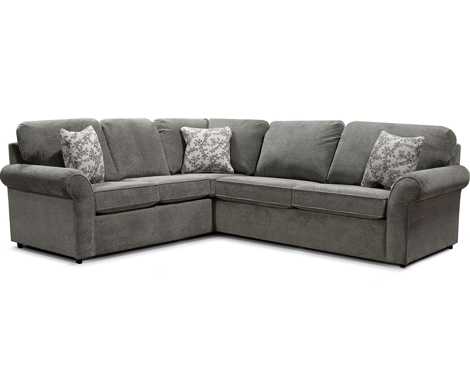 Malibu Stationary Sectional (100 Standard and Performance Fabrics) - Sectional Layout E: 