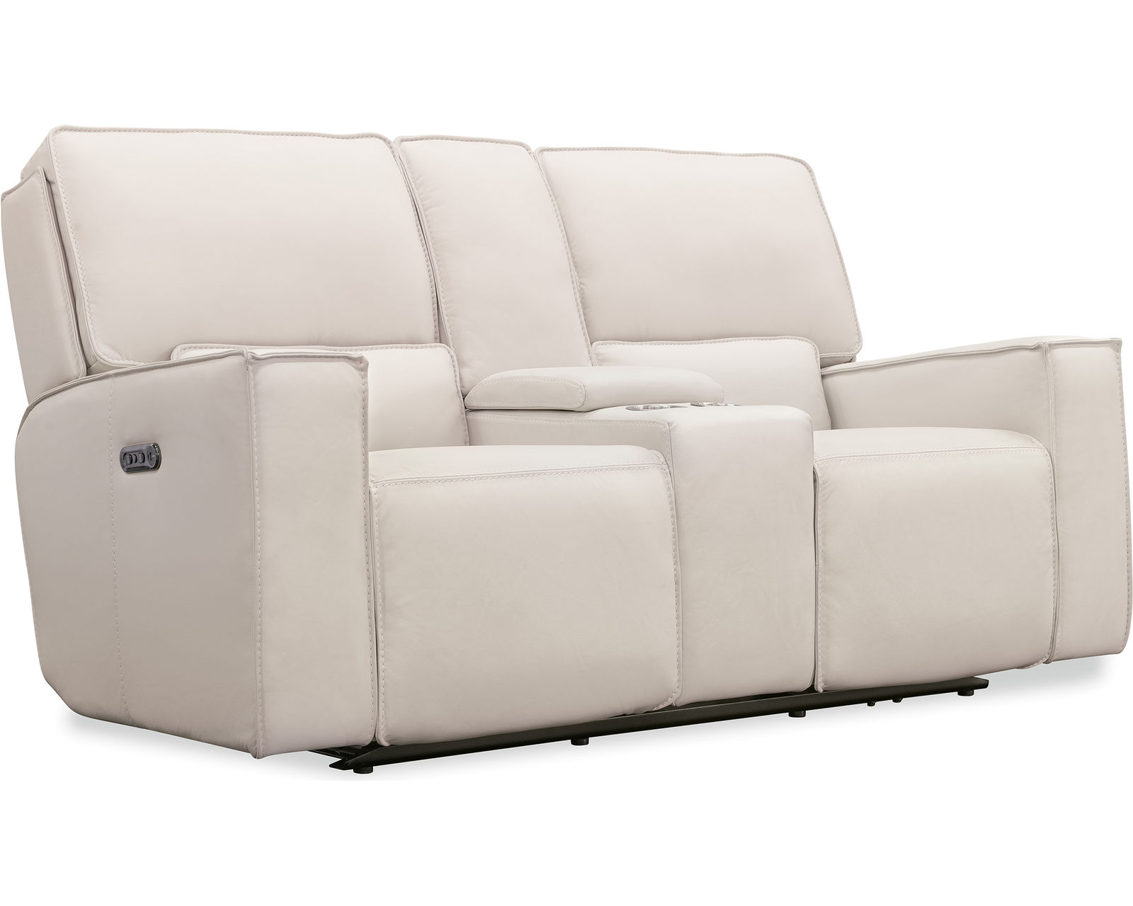 Miles Zero Gravity Power Headrest Power Reclining Console Loveseat (In stock) - Miles Zero Gravity Console Loveseat with Power Recline & Power Headrest